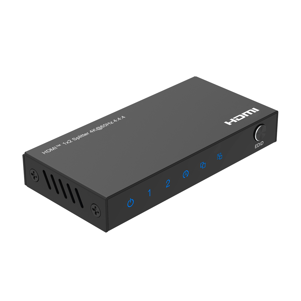 HDMI signal splitter - Tillader 1:2 - Opløsning 4K