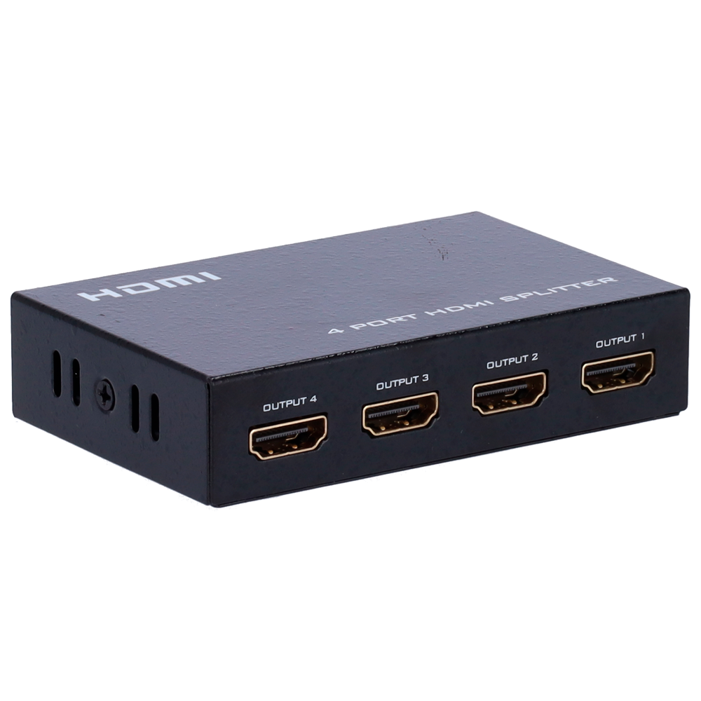 HDMI signal splitter - Tillader 1:4 - Opløsning 4K