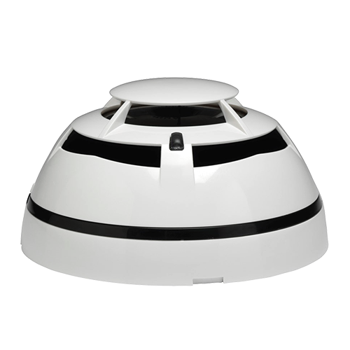 Avanceret analog termovelocimetrisk detektor - Tovejs trådløs kommunikation TAURUS - Op til 1000m kommunikation - LED bicolor (rød og grøn) med 360º vision - Kompatibel med Argus Vega protokol - Inkluderer base - Certifikater EN54-5 og EN54-25
