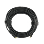 HDMI kabel - HDMI type A han stik - Forstærket og afskærmet - 25 m - Sort farve - Antikorrosion stik