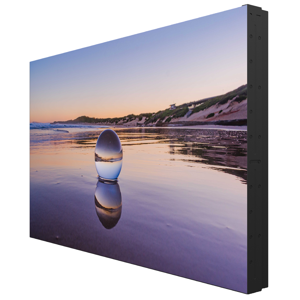 Monitor videowall 55" - FHD opløsning - Lysstyrke 500 nits - Ramme 2,9 mm (A-A) - 24/7 - Horisontal og vertikal orientering