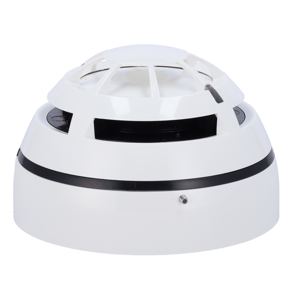 Avanceret Optisk Analog Detektor - Tovejs trådløs kommunikation TAURUS - Op til 200m kommunikation - LED bicolor (rød og grøn) med 360º vision - Inkluderer base - Certifikater EN54-7 og EN54-25