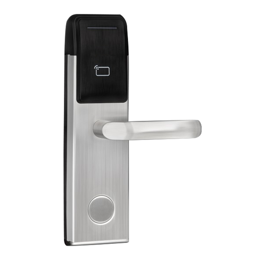 Hotellås - Åbning med MF-kort - Backset 60 mm | Højrevendt - Stand-alone med batteri 4 x AA - Nødcylinder - Styring med Hotel Lock System software