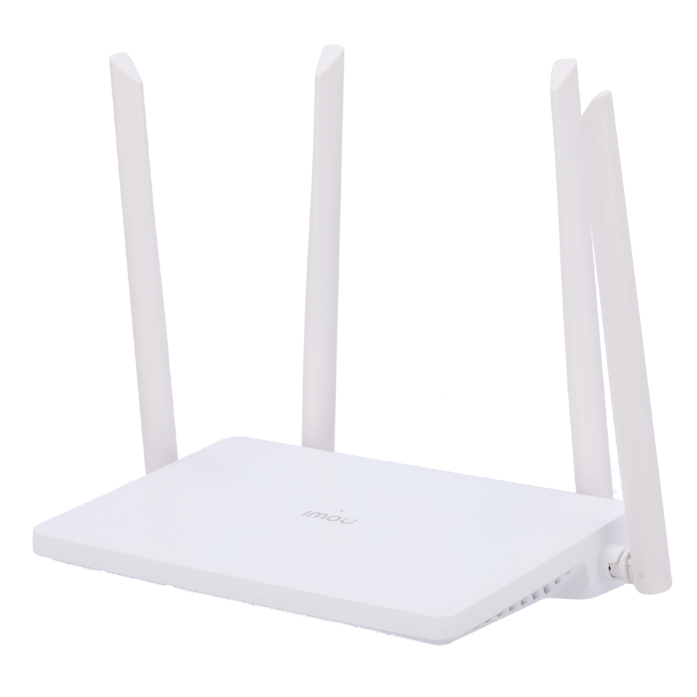 Imou - WIFI router AC1200 - Dual band 2.4GHz / 5 GHz - Stream spil 4K HD - Mesh router - Auto sync - Administrer fra app