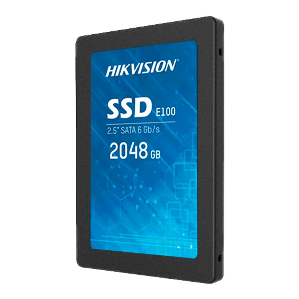 Hikvision SSD harddisk 2.5" - Kapacitet 2 TB - SATA III Interface - Skrivehastighed op til 430 MB/s - Lang holdbarhed - 960 TBW