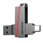 Hikvision USB Flash Drive - Kapacitet 64 GB - USB Type A/Type C interface 3.2 - Maks. læse-/skrivehastighed: 130/45 MB/s - Robust, modstandsdygtig og holdbart design - Lille størrelse