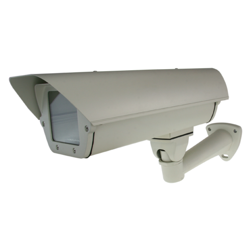 Beskyttelseshus - Aluminiumslegering - Vejrbestandig - Ventilation og varme DC 12 V - Beslag inkluderet - Maksimal kvalitet og beskyttelse