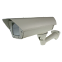 Beskyttelseshus - Aluminiumslegering - Vejrbestandig - Ventilation og varme DC 12 V - Beslag inkluderet - Maksimal kvalitet og beskyttelse