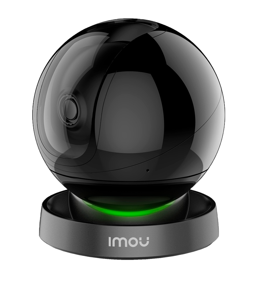 Rex motoriseret kamera 3D 3MP - WiFi 2.4 GHz - 3.6 mm / Autotracking / IR 10m - Tovejs audio / Sirene + Flash - IMOU SENSE lyde, mennesker og kæledyr - Egnet til indendørs brug