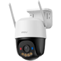 Cruiser SC motoriseret kamera 3MP - WiFi 6 Dual Band - 3.6 mm / Autotracking / IR+ Full color - Tovejs audio / Sirene + Rød-blå flash - Menneske detektion - Egnet til udendørs / IP66