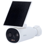 Cell batteridrevet kamera 3C All In One 3MP - WiFi 2.4 GHz / 5000mAh / Solpanel 2.2W - 2.8 mm / IR + Full Color - Tovejs audio / Sirene + Flash - PIR sensor / Menneskedetektion - Udendørs egnet / IP66