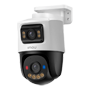 Kamera PS70F 3+3MP - PoE-forbindelse - Dobbelt linse / Autotracking / IR + Full Color - Tovejs audio / Sirene + Blå-rød flash - AIGO PLAY / IMOU SENSE - Udendørs egnet