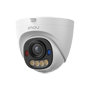 PS8D 3MP-kamera - PoE-forbindelse - 3,6 mm / IR + fuld farve - Tovejs-lyd / Sirene + blå-rød blitz - AIGO PLAY / IMOU SENSE / AOR - Egnet til udendørs / IP67