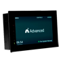 Advanced Touch Screen Repeater - 10" 720p skærm - Farveskærm - Tilslutning til centraler via netværkskort (ADV-MXP-503) - Kan installeres på overflade ADV-TOUCH-10-SBB