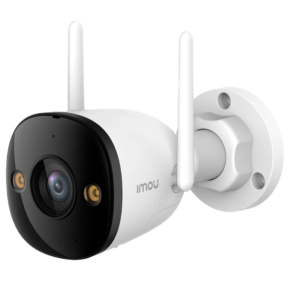 Bullet fast kamera 3 3MP - WiFi 6 - 2.8 mm / IR + Full Color - Tovejs lyd / Sirene + Flash - IMOU SENSE mennesker og køretøjer - Egnet til udendørs / IP67