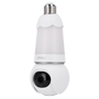 Motoriseret pærekamera Bulb Cam 3MP - WiFi 2.4 GHz / hvidt LED lys E27 - 2.8 mm / Autotracking / IR + Full Color - Tovejs lyd / Sirene - IMOU SENSE mennesker og køretøjer - Egnet til overdækket udendørs brug