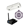Kit til Kapacitetskontrol PRO - Hikvision Camera DS-2CD6825G0/C-IS(2mm)(B) - PC med SF-SW-COUNT-MULTIROOM software (Installeret) - Se fra hvor som helst med webbrowser - Tilpassede rapporter - Multikanal system op til 20 ind/udgange