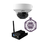 Kit til Kapacitetskontrol PRO - Uniview Kamera UV-IPCOUNT-Z-4 - PC med SF-SW-COUNT-MULTIROOM software (Installeret) - Se fra hvor som helst med webbrowser - Tilpassede rapporter - Multikanalsystem op til 20 indgange/udgange