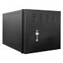Lukket metalkasse til DVR'er - Specifik til CCTV - Til rack-monterbare optager op til 6U - Cam lock - Kompatibel med RACK standard 19" - Kvalitet og robusthed