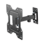 Beslag med arm - Bæreevne 30Kg - VESA 100x100mm - VESA 200x200mm - Afstand til væg: 56~204mm - Tilt -8º / +5º
