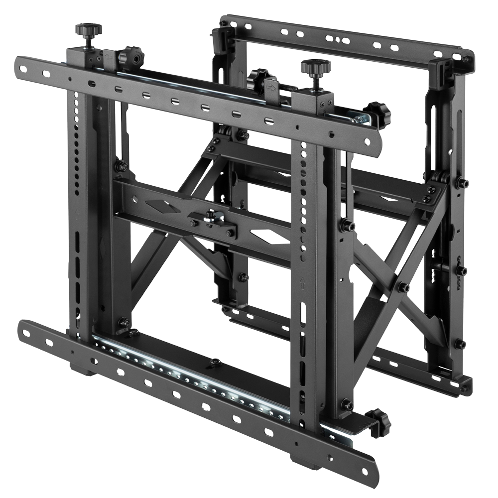 Beslag til videovæg - Understøttet vægt 70 kg - VESA 600x400 - Afstand til væg 120~325mm - Niveaujustering +2º ~ -3°