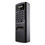 Adgangskontrol og tidsregistrering PoE - Håndflad, EM kort og PIN - 500 brugere | 50.000 registreringer - TCP/IP, RS485 og Wiegand - 128x64 OLED | Integreret controller - CrossChex Standard