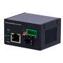 Industriel mediekonverter - 1x Ethernet RJ45 - 1x SFP - Gigabit - 10/100/1000 Base-TX - Ultra kompakt størrelse - DIN rail installation