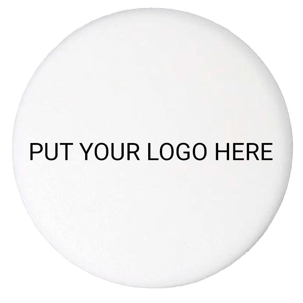 Tilpasselig proximity TAG klistermærke - MF 13.56 passiv MHz | 100 enheder - Radio Frequency ID | Diameter 25 mm - Tilpasset logo op til 2 farver - Valgbar TAG farve - Send logo, farve og antal til sælger