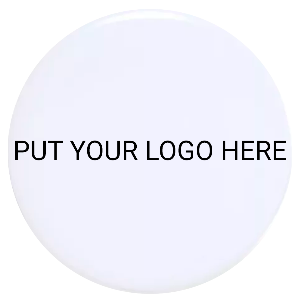 Tilpasselig proximity TAG klistermærke - MF 13.56 passiv MHz | 500 enheder - Epoxyharpiks | Diameter 25 mm - Tilpasset logo op til 2 farver - Valgbar TAG farve - Send logo, farve og antal til sælger