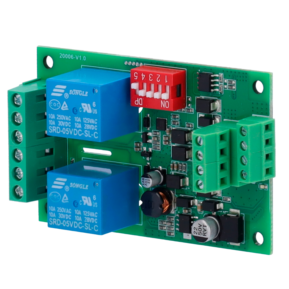 Modbus ekspansionsmodul - PYRUS kompatibel - 4 digitale indgange - 2 relæudgange - Direkte montering i PYRUS/SYRUS kabinet