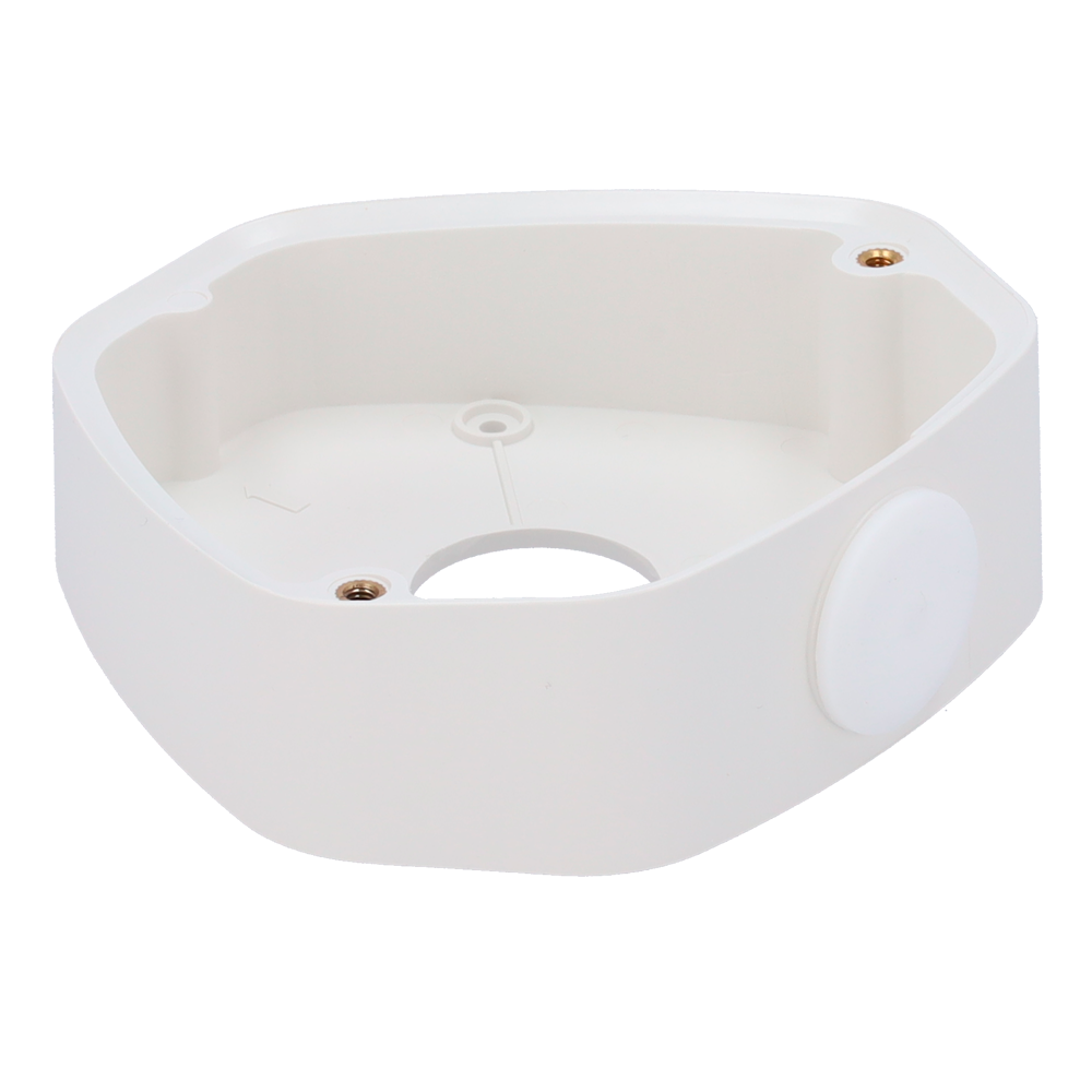 Milesight junction box - Til vandalismesikret mini dome kamera - Væg- eller loftsmontage - Bundkabelindgang - 121,5mm x 116,5mm x 37,2mm