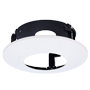 Milesight flush mount beslag - Indbygningsbeslag til Pro dome og PTZ dome kameraer - Loftsmontage - Ø256mm x 94mm
