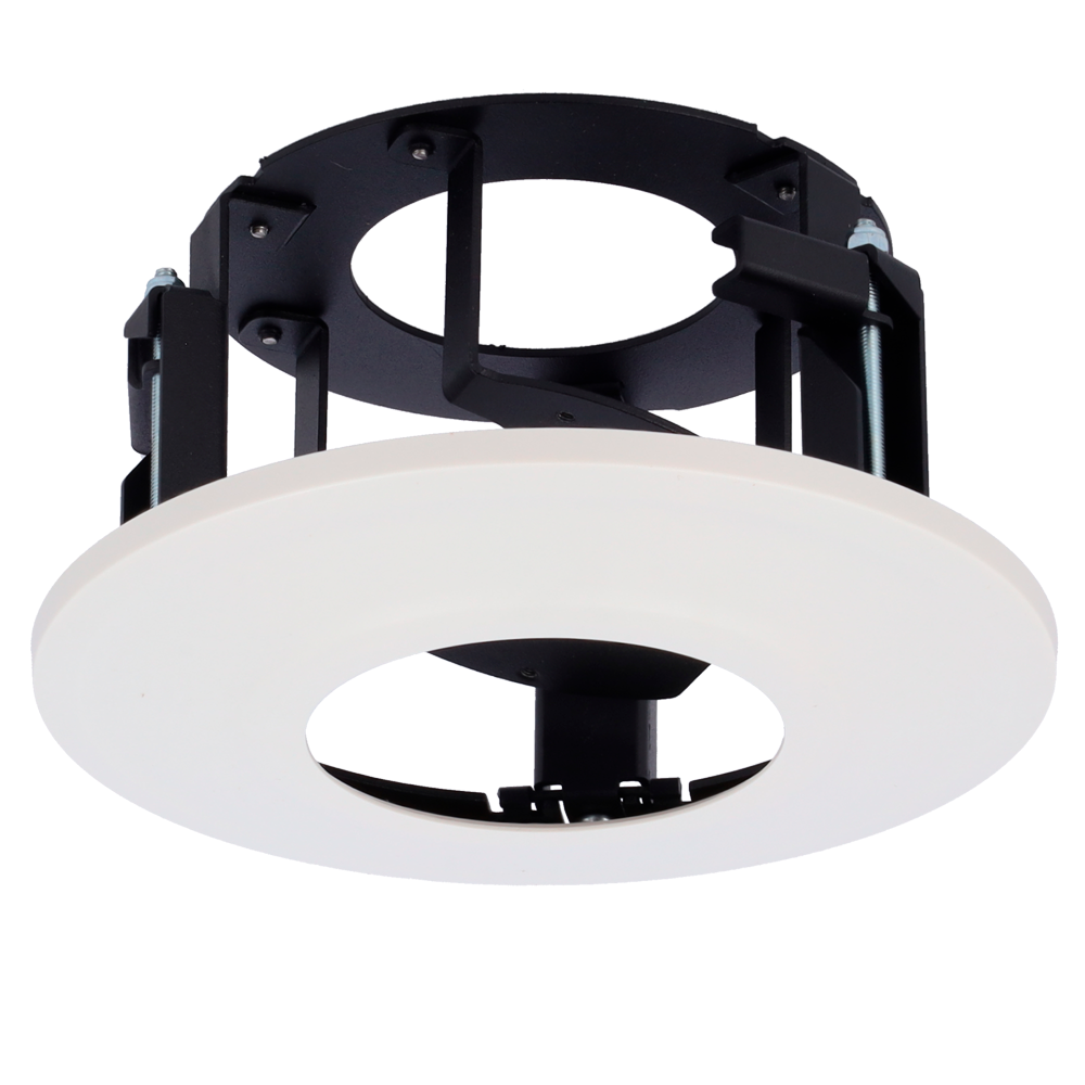 Milesight flush mount beslag - Indbygningsbeslag til IR mini dome kamera - Loftsmontage - Ø168,7mm x 91,3mm