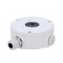 Milesight junction box - Til vejrbestandigt mini dome kamera - Væg- eller loftsmontage - Bund- og sidekabler - Ø122mm x 45,5mm