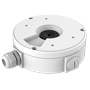 Milesight junction box - Til motoriseret dome kamera - Egnet til udendørs brug IP66 - Væg- eller loftsmontage - 137mm. (Ø) x 47,6mm. - Kabelgennemføring