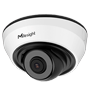 Mini Dome AI IR IP kamera - Opløsning 2Mpx - 1/2.8" CMOS | Objektiv 2.8mm - IR belysning op til 20m - Menneske- og køretøjsbaseret AI videoanalyse - IP67 | NDAA | Integreret mikrofon