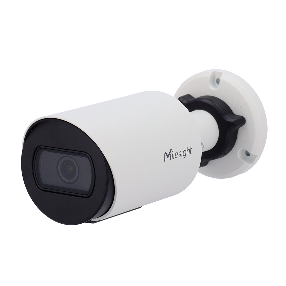 Mini Bullet IP kamera - Opløsning 4Mpx - 1/2.8" CMOS | Objektiv 2.8mm - IR 30m | Super WDR 120dB - Menneske- og køretøjsbaseret AI videoanalyse - IP67 | IK10