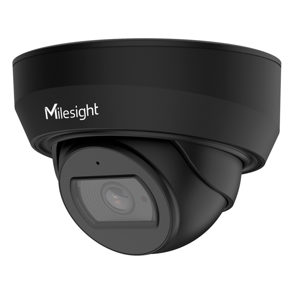 IP Turret Kamera - Opløsning 5Mpx - 1/2.8" CMOS / Objektiv 2.8mm - IR belysning op til 25m - Menneske- og køretøjsbaseret AI videoanalyse - IP67 | IK10