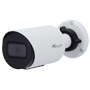 Mini Bullet IP Kamera - Opløsning 8Mpx - 1/2.8" CMOS | Objektiv 2.8mm - IR 30m | Super WDR 120dB - Menneske- og køretøjsbaseret AI videoanalyse - IP67 | IK10