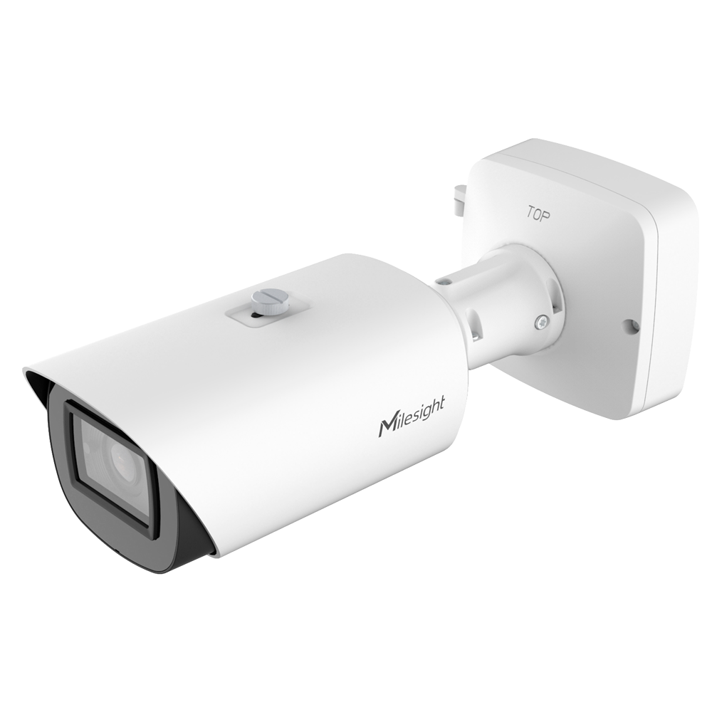 AI Motoriseret Pro Bullet Plus IP Kamera - Opløsning 4K - 3.6mm-10mm linse - 1/1.8" Progressive Scan CMOS - Menneske- og køretøjsbaseret AI videoanalyse - IR 65m | IP67 | IK10