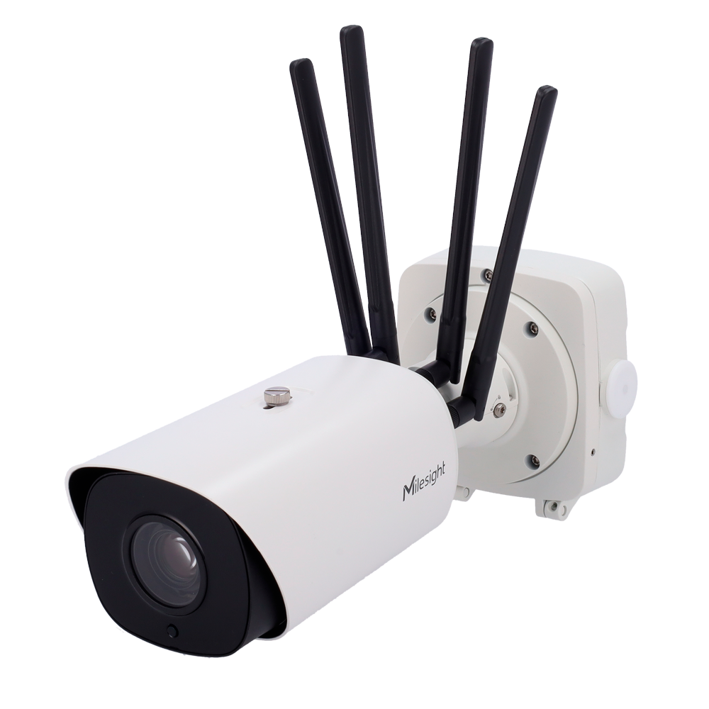 IP kamera 5G AI 4X Pro Bullet Plus - Opløsning 4K | Linse 8mm~32mm - 1/1.8" Progressive Scan CMOS - Menneske- og køretøjsbaseret AI videoanalyse - IP67 | IK10 | NDAA - Nano SIM kort | 5G/4G/3G