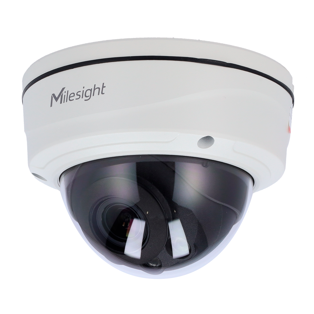 Pro Dome Motoriseret AI IP Kamera - 8 Megapixel (3840x2160) | Linse 3.6~10mm - 1/1.8" Progressive Scan CMOS - Menneske- og køretøjsbaseret AI videoanalyse - Certificering IP67 | IK10 | Integreret Mikrofon - WDR 120dB | IR 50m | MicroSD