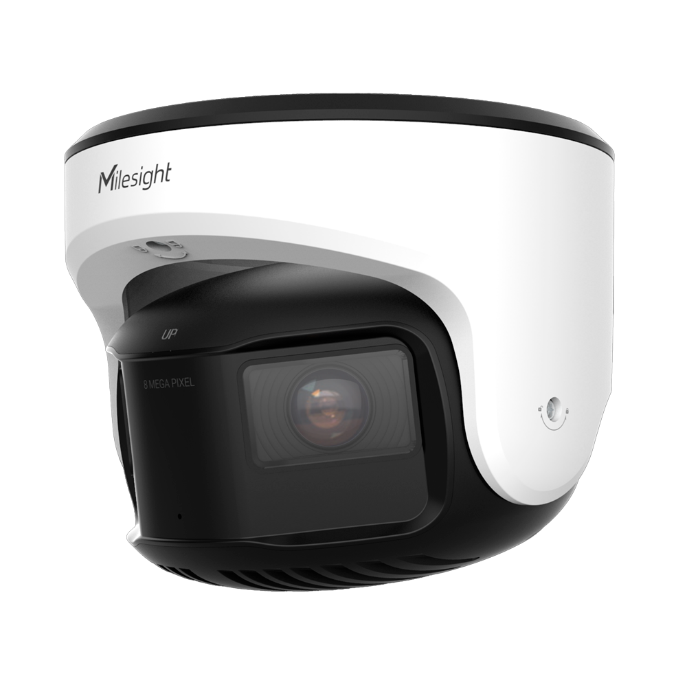 IP kamera 8Mpx TrueColor Panoramic 180º - 1/1.8" Progressive Scan CMOS - Linse 4mm@ F1.6 - IR 30m | Integreret Mikrofon - WEB, CMS Software, Smartphone og NVR - ONVIF | IP67 | IK10