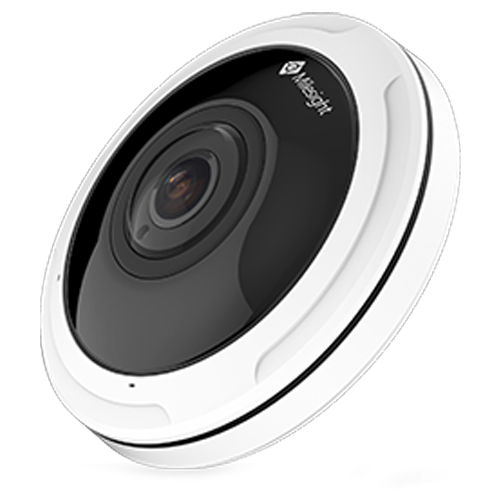 IP Kamera 12Mpx Panoramic 360º - 1/1.7" Progressive Scan CMOS - Linse 1.98mm@ F2.8 - IR belysning op til 15m - WEB, CMS Software, Smartphone og NVR - ONVIF Kompatibel