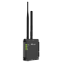 Milesight - Industriel Router 4G PoE - 2 Ethernet porte RJ45 10/100 - PoE 802.3 af/at - SIM kort slot 4G/3G - DIN, væg eller bordmontage