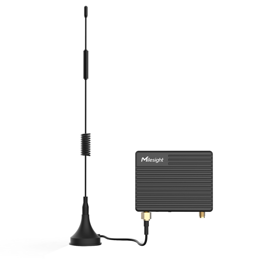 Milesight - Industriel Router 4G - 1 Ethernet port RJ45 10/100 - USB port 2.0 Type C - SIM kort slot 4G/3G - Væg eller bordmontage