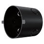 Support til hjemmeautomatisering monitor - Specifik til AK-CT61-POE - Mål: 93 (B) x 75 (Ø) x 63 (D) mm - Lavet af plastik - Forsænket montering - Nem installation