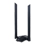 DAHUA Wi-Fi Adapter - Frekvens 2.4GHz - 5Ghz - Wi-Fi 6 IEEE802.11 a/n/ac/ax - USB forbindelse 3.0 - Forstærkning 5dBi / Omni-retningsbestemt
