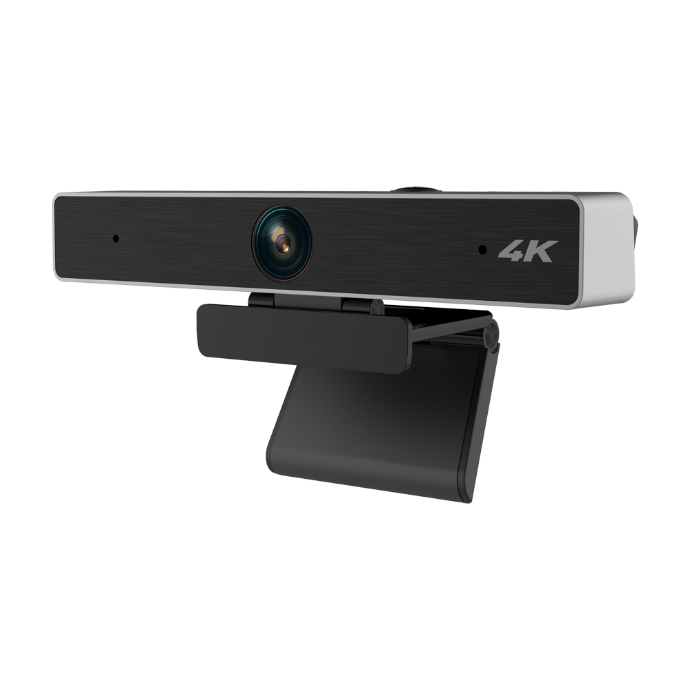 Nivian USB kamera - Opløsning 4K (3840x2160) - 120° synsvinkel - Integreret dobbelt mikrofon - Auto indramning - Plug & Play