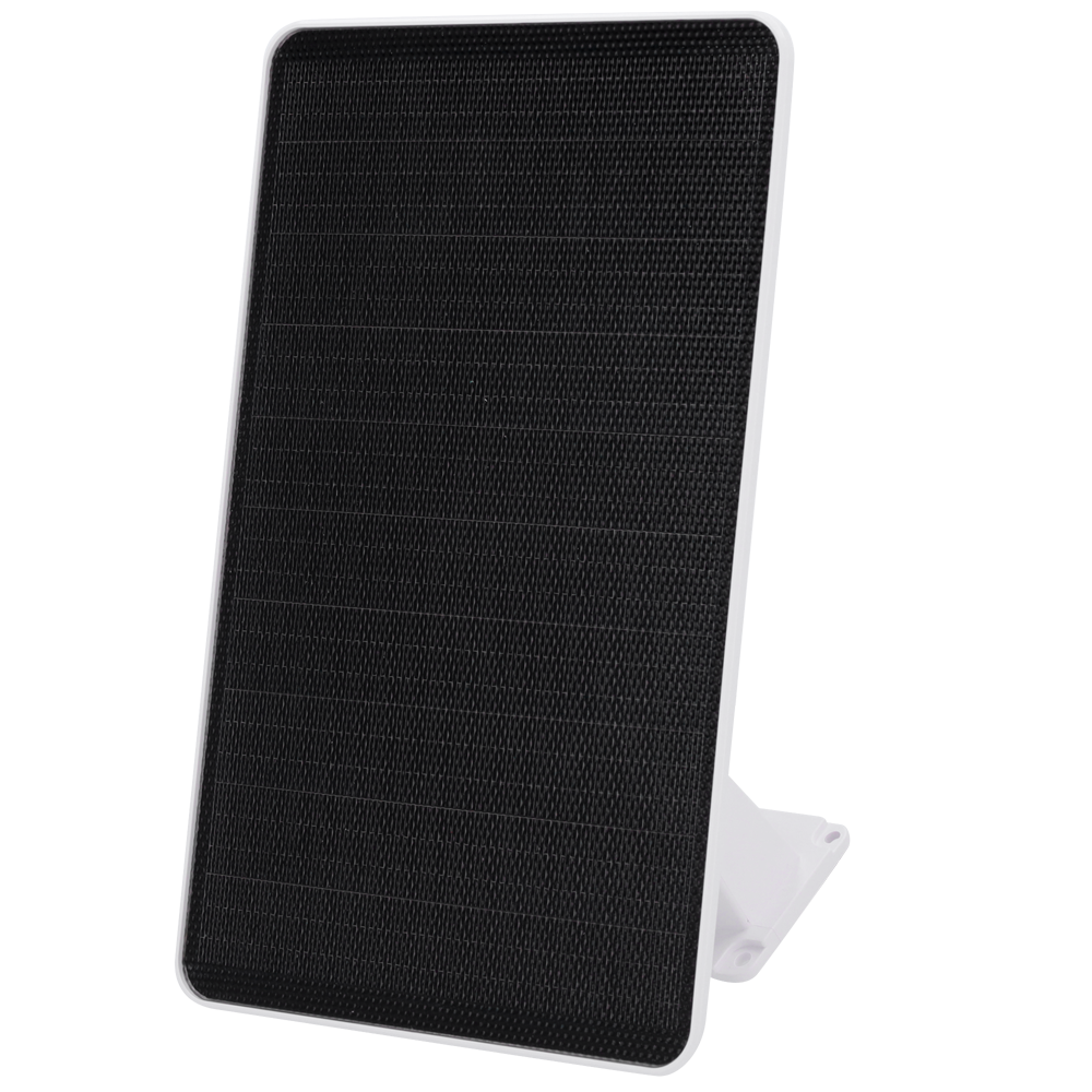 Nivian - Solpanel på 9W - Til batteridrevne IP-kameraer - Høj effektivitet monokrystallinsk - USB-C output DC5V - Vejrbestandig IP65